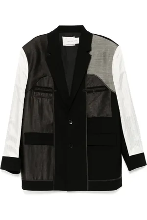 Feng Chen Wang Blazer con diseño patchwork
