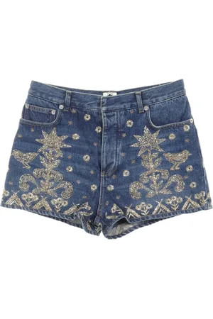 Dior Shorts de mezclilla bordados 2010