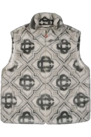 Casablanca Monogram-pattern gilet