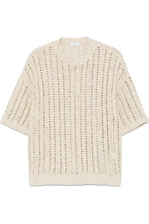 Brunello Cucinelli Playera de tejido flojo