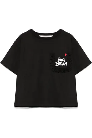 Simonetta Playera con eslogan bordado