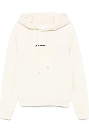 Jil Sander Hoodie con logo estampado