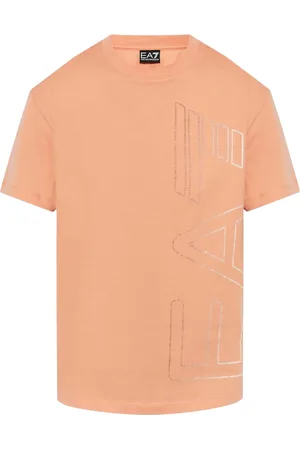 EA7 Playera con logo estampado