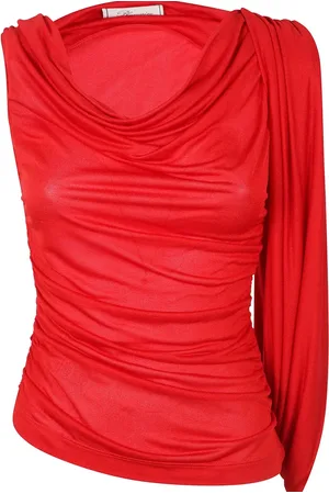 BLUMARINE Blusa drapeada