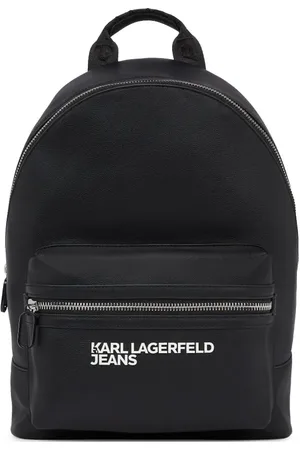 Karl Lagerfeld Mochila con logo estampado