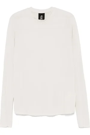THOM KROM Playera con cuello redondo