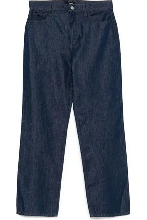 THEORY Jeans rectos con tiro alto