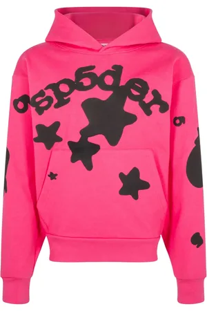 Sp5der Hoodie Beluga FW 24 - Pink