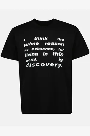 SACAI Slogan-print T-shirt