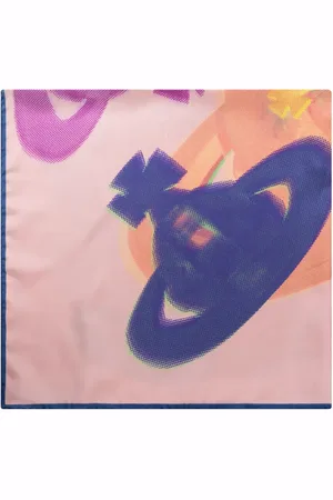 Vivienne Westwood Mascada con estampado Orb