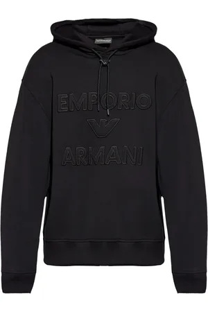 Emporio Armani Hoodie con aplique del logo