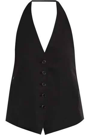 Helmut Lang Camiseta con cuello halter