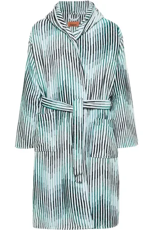 Missoni Bata de baño con motivo en zigzag