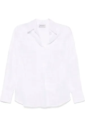 Ermanno Firenze Blusa con encaje floral