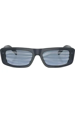 Emporio Armani Lentes de sol con armazón rectangular