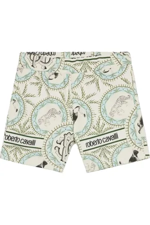 Roberto Cavalli Shorts con estampado Stamp Logo