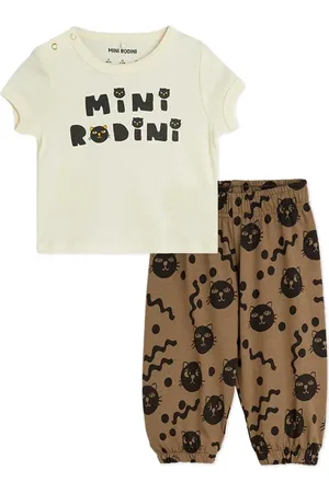 Mini Rodini Traje deportivo con motivo de gato