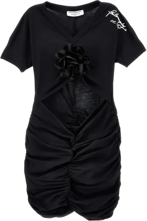 PHILOSOPHY DI LORENZO SERAFINI Vestido stretch con detalles florales