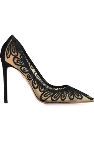 Aquazzura Zapatillas Chantilly con tacón de 105mm