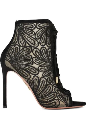 Aquazzura Zapatillas Chantilly con tacón de 105mm