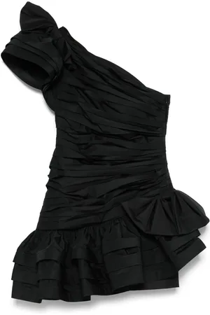 Alessandra Rich Vestido corto de tafetán