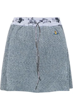 Vivienne Westwood Falda corta con bordado Kilt Bea Orb