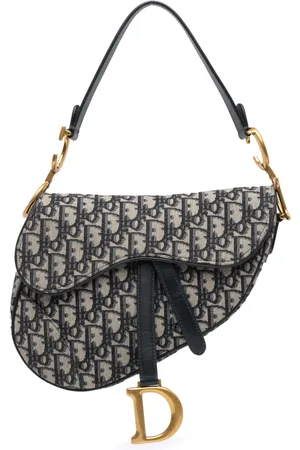 Dior 2021 Oblique Canvas Saddle Bag shoulder bag