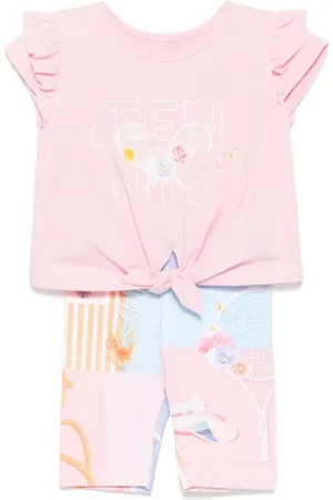 Lapin House Set de pantalones con estampado gráfico