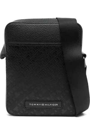 Tommy Hilfiger Mochila tipo mensajero TH Monogram mini