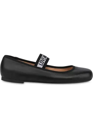 Moschino Flats con tira del logo
