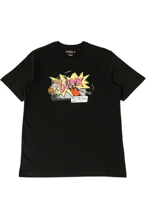 Jordan Camisa con ilustración estampada "BLACK"