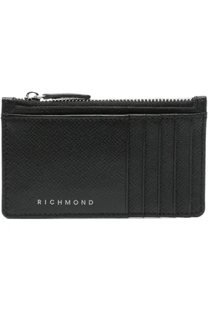 John Richmond Cartera con compartimentos y cierre