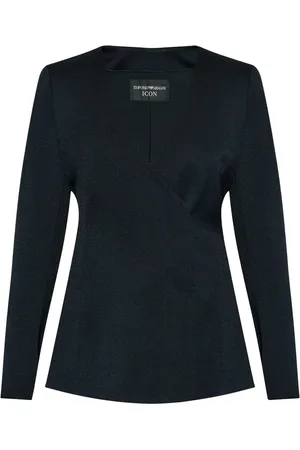 Emporio Armani Blazer con cuello en V