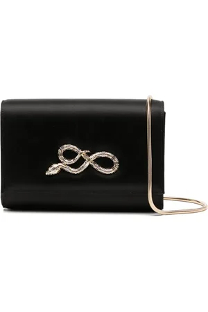 RENE CAOVILLA Bolsa de hombro con detalles de cristal