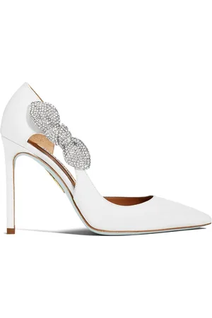 Aquazzura Zapatillas Very Bow Tie con tacón de 105mm