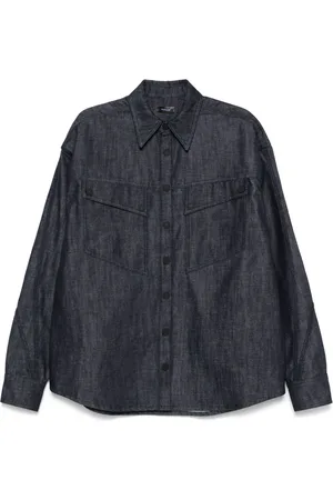 MUGLER Camisa de mezclilla