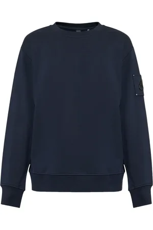 Moose Knuckles Sudadera con parche del logo