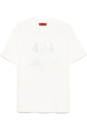 424 FAIRFAX Military Logo Tee "White"