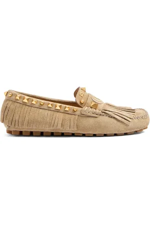 VALENTINO GARAVANI Mocasines Plaster Caster con flecos