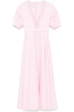 Giambattista Valli Vestido largo de popelina