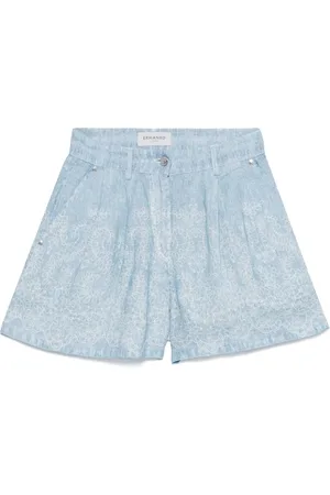 Ermanno Firenze Shorts con estampado floral