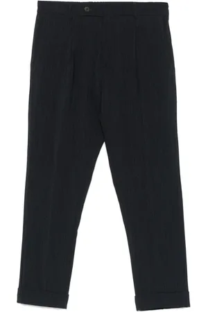 D4.0 Pantalones de tejido seersucker