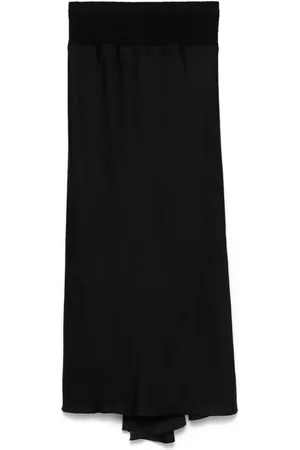 Rick Owens Falda midi al bies
