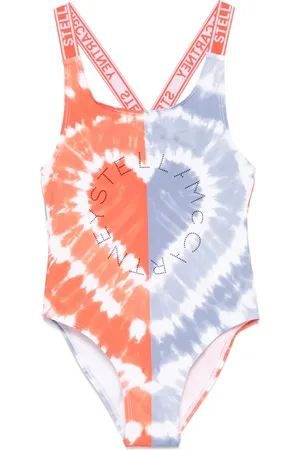 Stella McCartney Traje de baño con estampado tie-dye