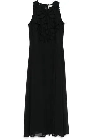 FORTE FORTE Vestido con bordado floral