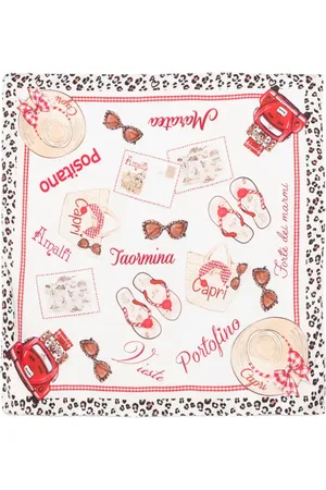MONNALISA Mascada con estampado de ilustración