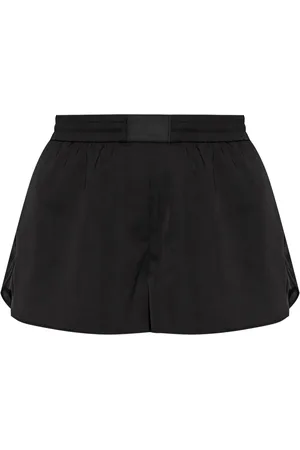 Helmut Lang Bermudas con parche del logo