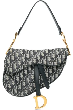 Dior Bolsa satchel Mini Oblique Canvas Saddle Bag 2018