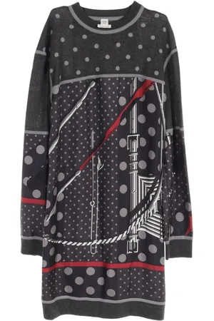 Hermès Vestido Clic Clac A Pois 2010