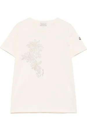 Moncler Playera con motivo floral